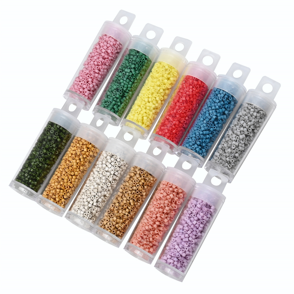 Glass Seed Beads 2Mm Jewelry Making - Petites perles de verre givrées japonaises,